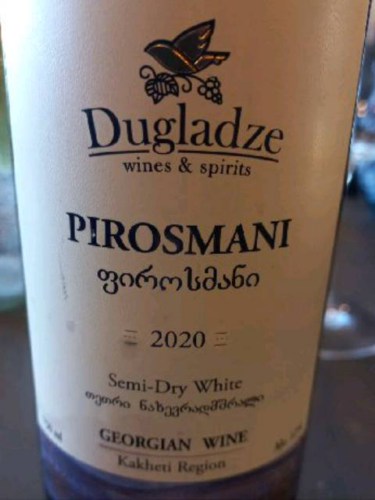 Dugladze Pirosmani Semi Dry White Vivino US