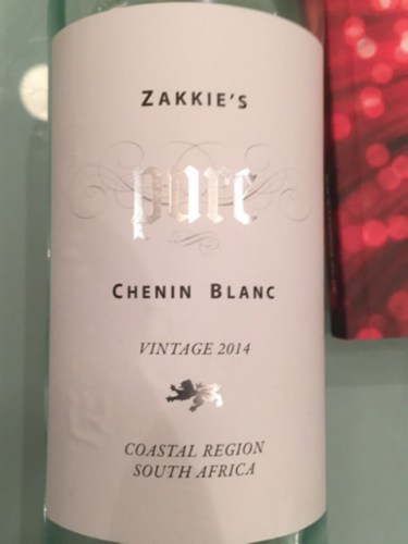 Zakkies Pure Chenin Blanc