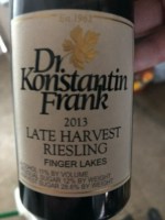 Dr. Konstantin Frank Late Harvest Riesling