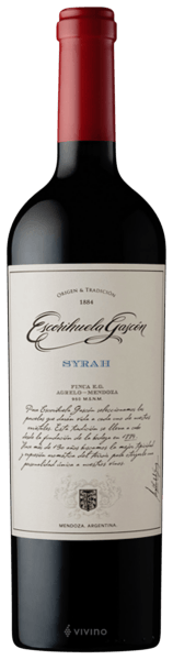 Vinho Escorihuela Gascón Tinto Seco Argentina Syrah 2022 750ml