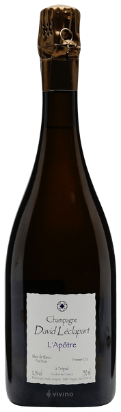 David Léclapart l'Apôtre Blanc de Blancs Pas Dosé Champagne