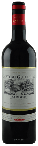 Calvet Château Guillaume Médoc | Vivino Brasil