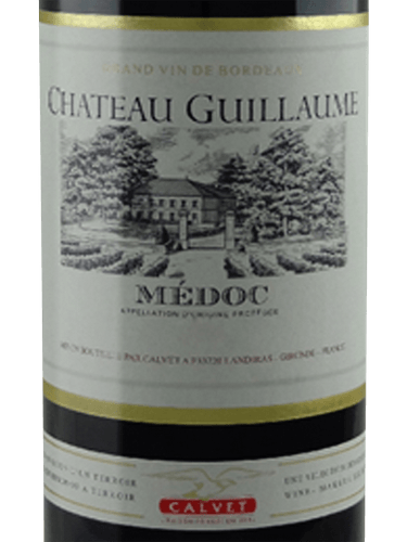 Calvet Château Guillaume Médoc | Vivino US