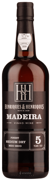 Henriques & Henriques 5 Years Old Finest Medium Rich Madeira