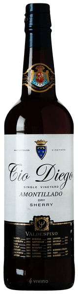 Valdespino Single Vineyard Tío Diego Amontillado Dry Sherry