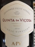 Joao Portugal Ramos Quinta da Viçosa Single Vineyard Aragonês - Petit Verdot