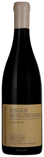 Pierre-Yves Colin-Morey Bourgogne Hautes-Côtes de Beaune Vignes Baudet