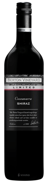 Berton Vineyard Limited Shiraz