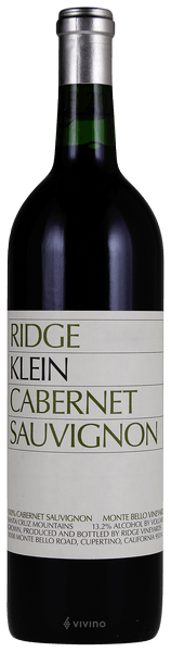 Ridge Vineyards Klein Cabernet Sauvignon