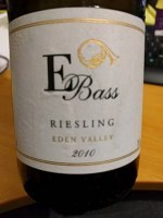 Barossa Valley Estate E Bass Riesling