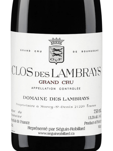 Clos des Lambrays 2008 グランクリュ Clos des Lambrays 2008 グランクリュ 2008 Clos des Lambrays Grand