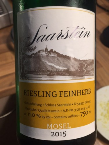 Schloss Saarstein Riesling Feinherb | Vivino US