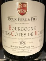 Roux Père & Fils Bourgogne Hautes-Côtes De Beaune Blanc