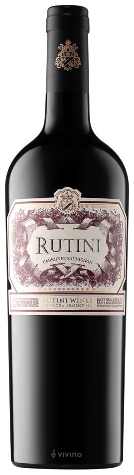 RUTINI CABERNET SAUV 6X750 - imagen 4