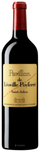 Château Léoville Poyferré Pavillon de Léoville Poyferré Saint-Julien 2019