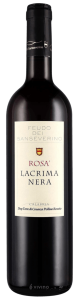 Feudo dei Sanseverino Rosà Lacrima Nera  Terre di Cosenza Pollino Rosato