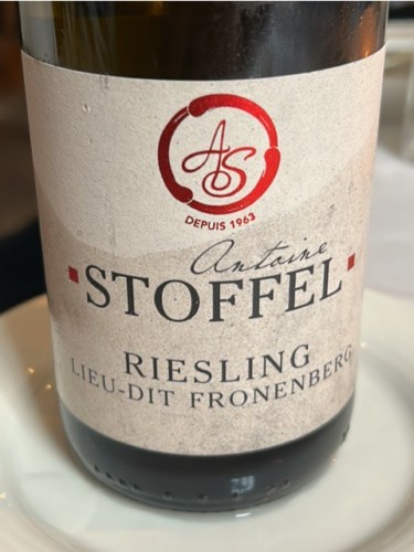 Domaine Antoine Stoffel Riesling Fronenberg | Vivino Nederlands