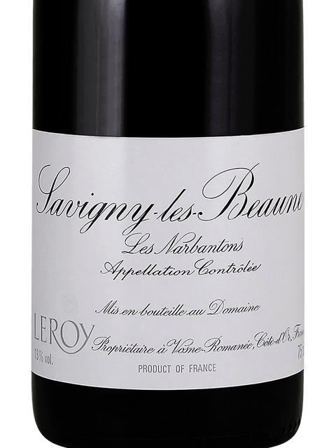 Domaine Leroy Savigny-lès-Beaune 1er Cru 'Les Narbantons' | Vivino