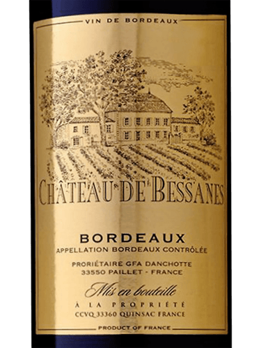 Château de Bessanes Bordeaux | Vivino Français