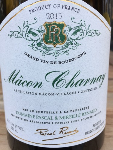 Pascal Renaud Mâcon-Charnay | Vivino Canada
