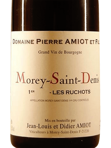 Domaine Pierre Amiot et Fils Morey-Saint-Denis 1er Cru 'Les