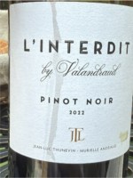 Château Valandraud L'Interdit by Valandraud Pinot Noir