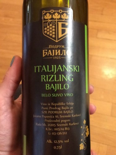Bajilo Italijanski Rizling | Vivino US
