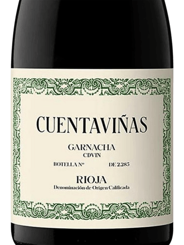 Cuentaviñas CDVIN Garnacha | Vivino English