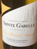 Horgelus Sainte Gabelle Gros Manseng - Sauvignon
