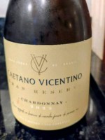 Vinho Caetano Vicentino Branco Seco Brasil Gran Reserva Chardonnay 2025 750ml