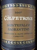 Còlpetrone Montefalco Sagrantino