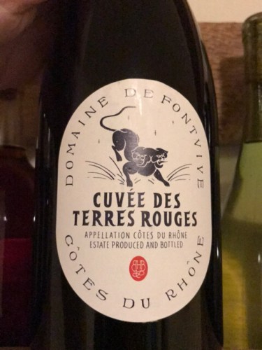 Domaine de Fontvive Cuvée Des Terres Rouges Côtes-du-Rhône | Vivino English