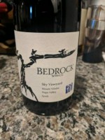 Bedrock Wine Co. Sky Vineyard Syrah