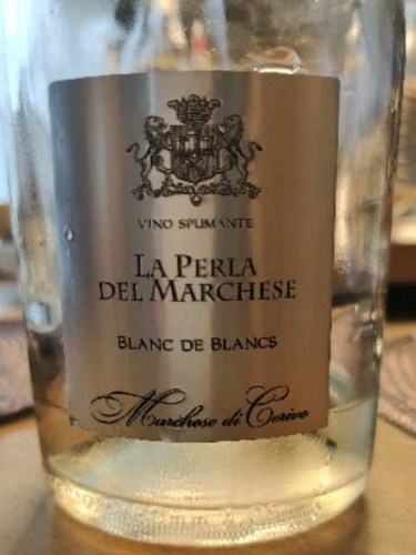 Marchese di Cerivo La Perla del Marchese Blanc de Blancs | Vivino English