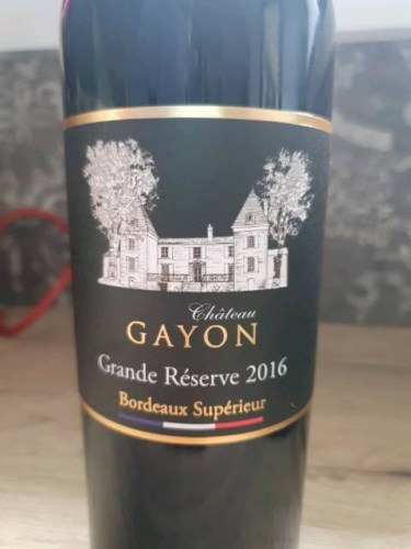 Château Gayon Grande Réserve Bordeaux Supérieur | Vivino Français