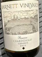 Barnett Reserve Chardonnay