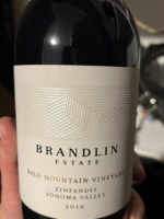 Brandlin Bald Mountain Vineyard Zinfandel