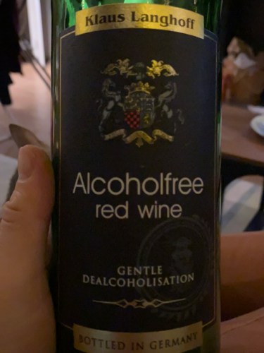 2019 Klaus Langhoff Alcoholfree Redwine | Vivino US