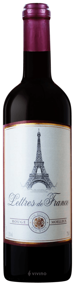 Lettres de France Rouge Moelleux | Vivino English