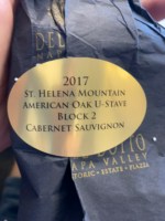Del Dotto American U-Stave Oak Block 2 Cabernet Sauvignon