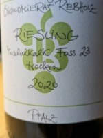 Ökonomierat Rebholz Riesling Muschelkalk Fass 23 Trocken