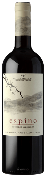 Vinho Domaine Fèvre Tinto Seco Chile Espino Reserva Cabernet Sauvignon 2022 750ml
