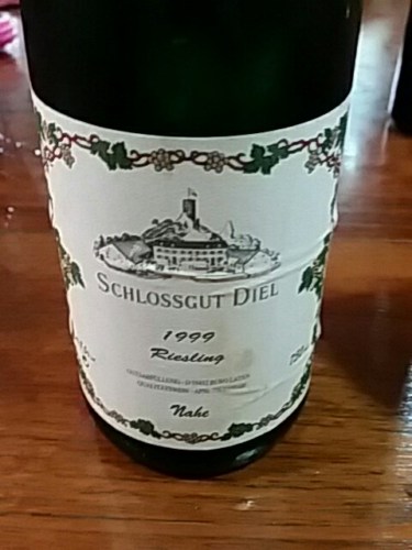 1999 Schlossgut Diel Riesling Spätlese Schlossgut Diel, Dorsheimer Burgberg, Riesling Spätlese