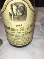 Château St. Jean Late Harvest Johannisberg Riesling