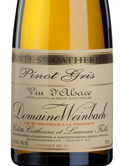 Domaine Weinbach Clos des Capucins Cuvée Sainte Catherine Alsace