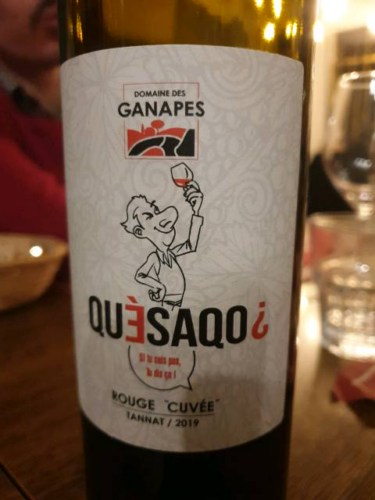 Ganapes Quesaqo? Rouge Cuvée | Vivino English