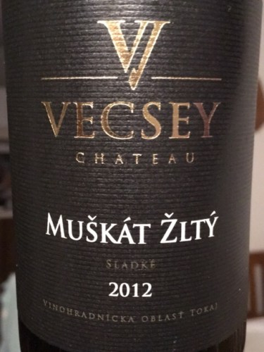 Chateau Vécsey Muškát Žltý | Vivino English
