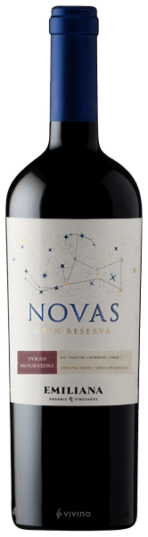 Emiliana Novas Gran Reserva Syrah - Mourvèdre