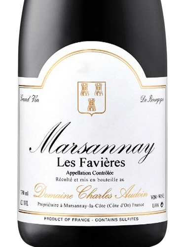 ワイン Domaine Charles Audoin Marsannay 2015 Charles Audoin Marsannay 'Les Favières' | Vivino English