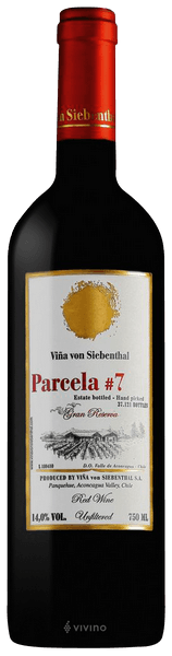 Von Siebenthal Parcela #7 Gran Reserva
